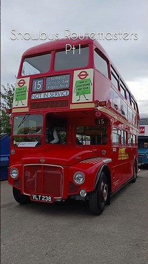 Showbus Routemasters Pt1 - Classic Buses at Bus Rally 2024