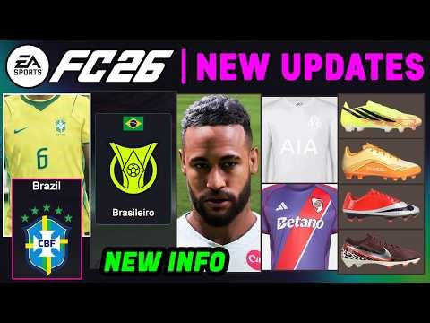 EA FC 26 NEWS | NEW CONFIRMED Licenses, Real Faces & More Updates ✅