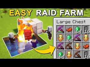 EASY Raid Farm in Minecraft 1.21+ (Tutorial 2025)