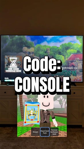 Garden Horizons is FINALLY ON CONSOLE!! Use Code CONSOLE for SEED PACKS!! #roblox #gardenhorizons