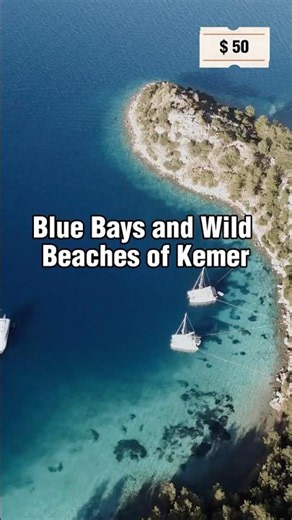 🌊 Blue Bays and Wild Beaches of Kemer: A Sunny Day on a Yacht
