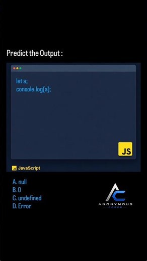 🚀 JavaScript Quiz for Beginners & Developers #coding #javascript