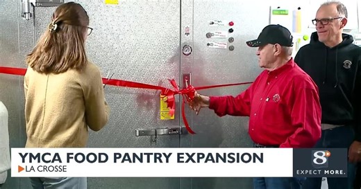 YMCA food pantry expansion | La Crosse