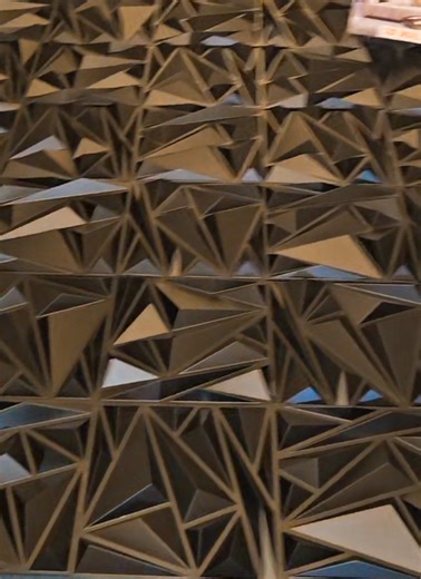 Extra 10% off orders $50 > 4 interest-free payments of $8.84 with Klarna Terms Free shipping STICKGOO 33Pcs Tiles Geometric Pattern Wall Panel, Diamond Design 3D PVC Wall Panels for Interior Wall Decor, 11.8