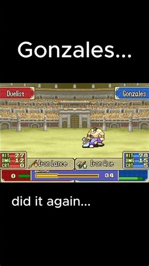 Fire Emblem: The Binding Blade – Gonzales RES+ Again?!