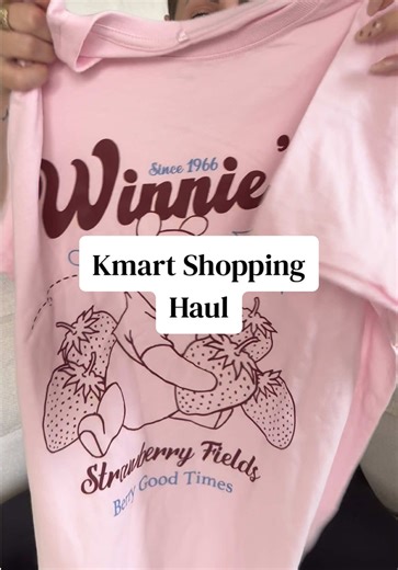 @kmart australia had done it again 👏 Thank you @lisabaldwin30 for my shirt 💕 #kmart #shopping #shoppinghaul #haul #shop