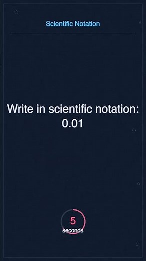 Middle school math boss: Scientific Notation test yourself! 💪