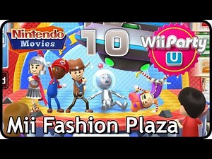 Wii Party U - Mii Fashion Plaza Mario/Clown/Roman/Cowboy/Alien outfits (Master Difficulty)