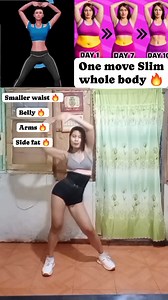 Let's do this Slim your whole body in one move 🔥 #workout #exercise #fitness | Gelera Blasco Janine Elizabeth