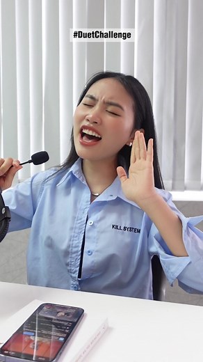 #Duetchallenge này có làm khó Chi? 😚 #VuTruCoAnh #PhuongMyChi