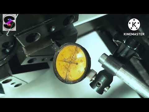 how to check cnc machine turret alignment ll cnc machine x axis alignment with in 10 micron