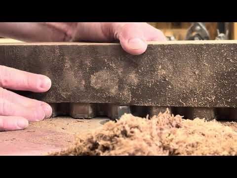 Using a Template to Make Sawtooth Shelf Supports: A Bookshelf, a Dragon, and a Legacy