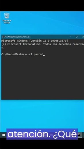Truco para #windows en #cmd