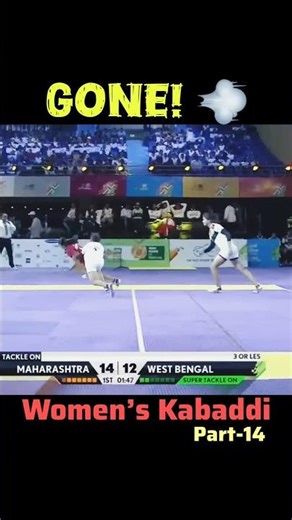 GONE! 💨 | Women’s Kabaddi Lightning Escape ⚡#girl #girlpower #kabaddi #sports #women