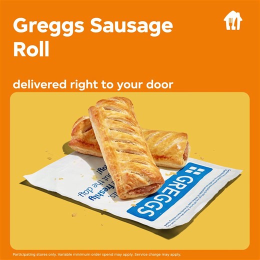 Get your Greggs faves delivered, only on Just Eat. Order now 🥧 ✨ | Just Eat UK