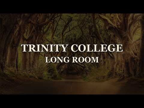 Trinity College Long Room | Dark Study Ambience | 3 Hours Irish Ancient Wisdom