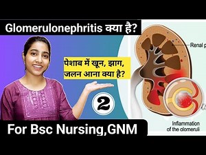 What is Glomerulonephritis?|Causes, symptoms,diagnosis,treatment|GNM,Bsc nursing|