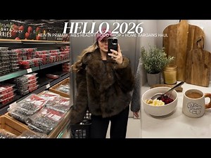 HELLO 2026 : New in Primark, M&S healthy food shop + Home Bargains haul + more!