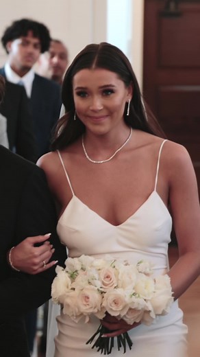 Watch Marissa and Trevor's full wedding video by South Carolina-based wedding videographer Recollective Films⁠ here: https://lovestoriestv.com/trevor-marissa-wedding-video-april-2021 | Love Stories TV