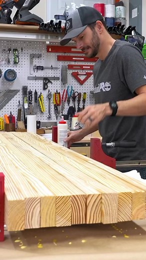215K views · 1.6K reactions | Best reels of 2022 - The glue-up on this workbench top was actually pretty stressful, but totally worth it in the end! #glue #workbench #chop #woodworking #fixthisbuildthat | Fix This Build That | Facebook