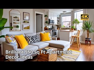 Brilliant 550 Sq Ft Apartment: Maximize Space with Modern & Vintage Style