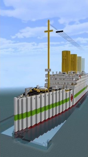 Better Britannic [Part2] #minecraft #britannic #rmstitanic #oceanliner #minecraftmemes