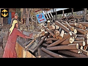 How Matches STICKS are Made in Big Factory with Mass Production