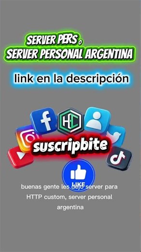 server http custom personal argentina #viral #viralvideo #viralshorts #internetgratis