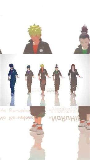 HEY HO【NARUTO MMD】NARUTO*SASUKE*SHIKAMARU*KIBA*NEJI