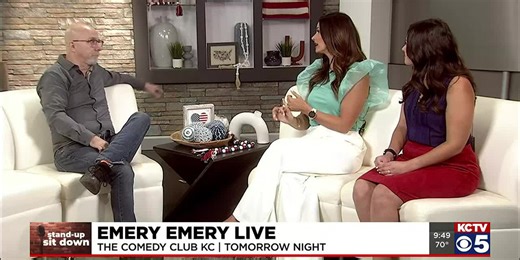 Stand-up Sitdown: Comedian Emery Emery stops by to steal our stuff
