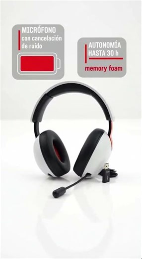 ST3880 // AURICULAR GAMER INALAMBRICO 2.4 + BT + CABLE