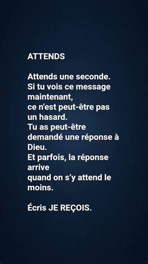 NE FAIS PAS DÉFILER #foi #dieu #espérance #chrétien