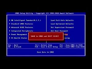 P55M UD2 BIOS Setup and OSX Install