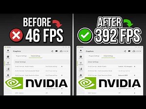 BEST NVIDIA APP SETTINGS FOR GAMING & PERFORMANCE | Updated - Huge FPS Boost Any GPU✔️
