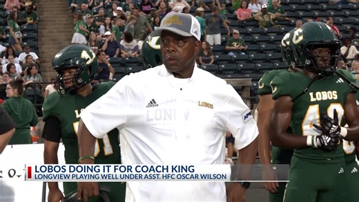 Oscar Wilson leads Longview football to success in head coach John King’s absence after mouth cancer diagnosis