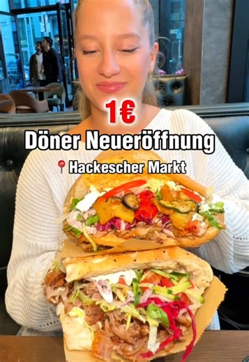 1€ Döner in Berlin am Hackeschen Markt – Eröffnungsangebot Keb' Up Mood