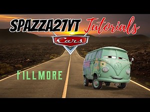 Minecraft Disney Pixar Cars Fillmore Tutorial.