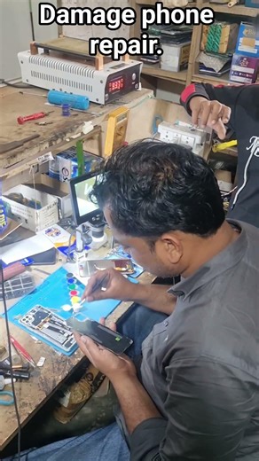 Damage phone repair , royal mobile broken back panel all