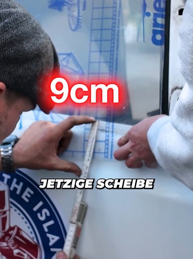 Schminkspiegel als Außenspiegel ersetzen: Plexiglasscheibe & Kleben