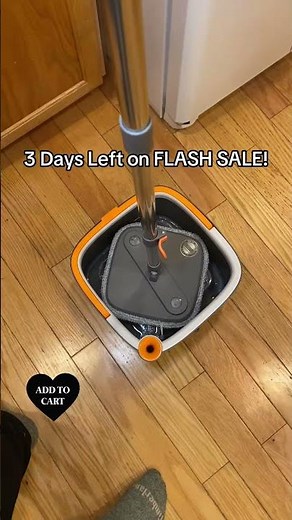 Self-Cleaning Spin Mop for Easy Floors! #bomidi #spinmop #cleaninghack #fok