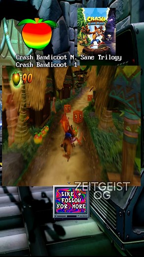 ZeitgeistOG on Instagram: "Crash Bandicoot N. Sane Trilogy: Crash 1 Level 26 -Whole Hog One of the secret levels you need one of the keys to unlock! Crash Bandicoot N. Sane Trilogy is a collection of remakes of the orignal PlayStation 1 trilogy, featuring modern graphics and pretty much the same gameplay make it a fun experience. This is the PC version played with a PS4 controller #gaming #retro #videogame #retrogaming #reelsfbシ #fbreels #love #fb #flashback #clips #gameplay #retrogames #nostalg