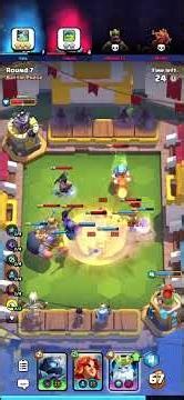 Over 100 elixir!! My new fave comp #mergetactics #clashroyale #gaming #supercell #meta