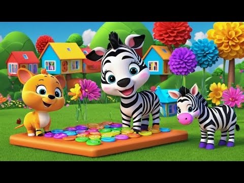 The Zebra Who Wrote Numbers | Nursery Rhyme Song for Kids