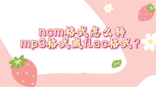 4个方法教会你如何处理ncm格式的音乐