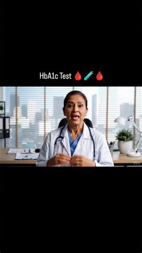 HBA1C TEST KYA HE #bloodtest #blood #hba1c #hba1ctest #docter #tending #viral #viralshorts #lab #hb