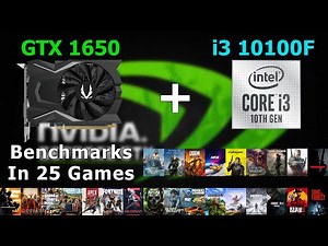 How Good Is 2023's Most Popular GPU? i3 10100F + GTX 1650 - Test In 25 Games