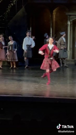 Dmitry Smilevsky Performs 'La Sylphide' Ballet