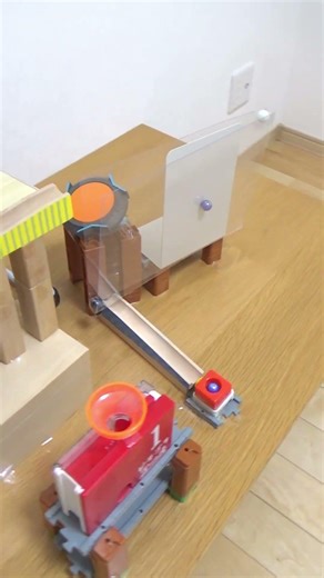 Marble Run × Fidget Spinner ☆ おもちゃピタゴラミニ287（part2） #marblerun #shorts #asmr