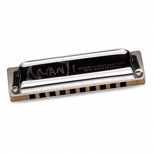 Suzuki Manji M-20 – Diatonic Harmonica, Key of C