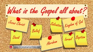What is the Gospel all about?